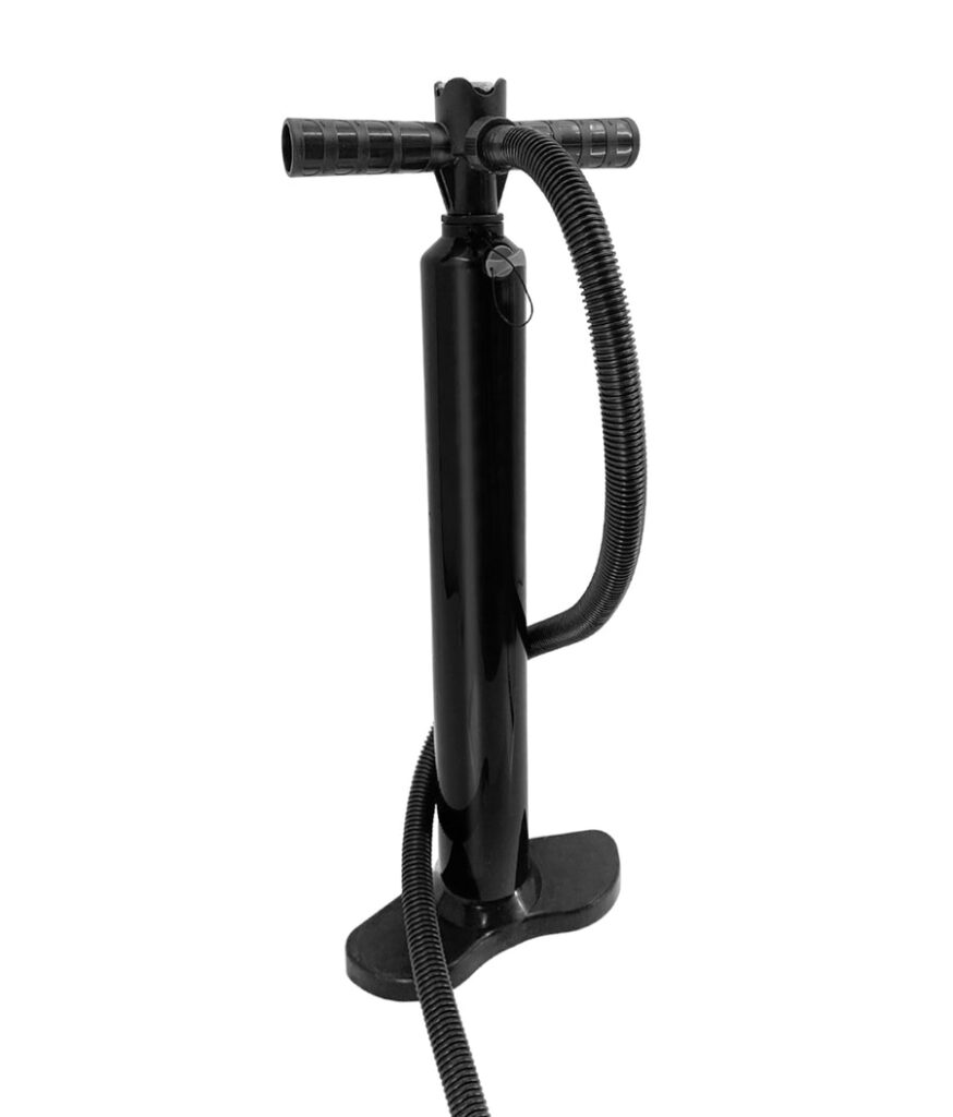 Double action handpomp voor sup