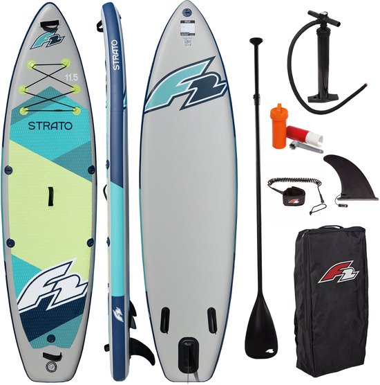 F2 Strato 11'5" Green opblaasbaar SUP board